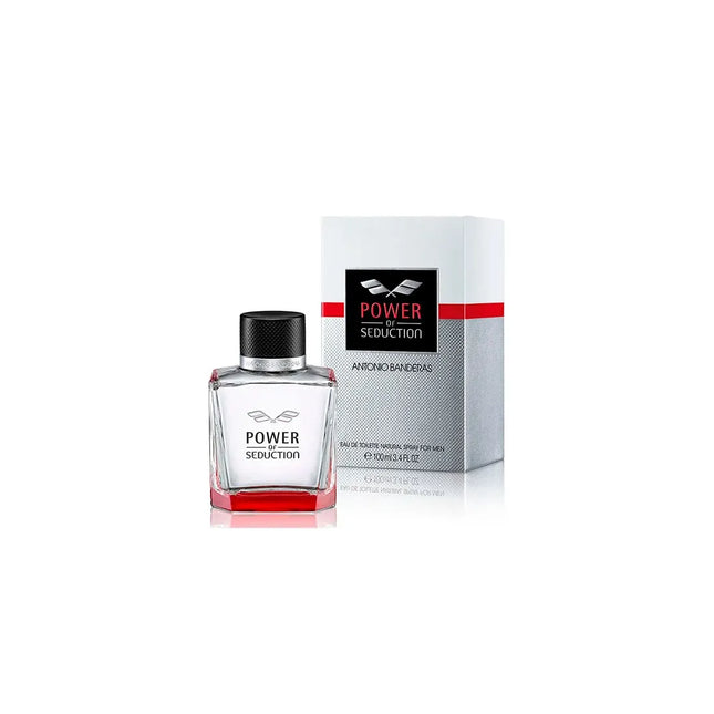 Antonio Banderas Power of Seduction Eau de Toilette 100ml Spray, 100 ml for Men