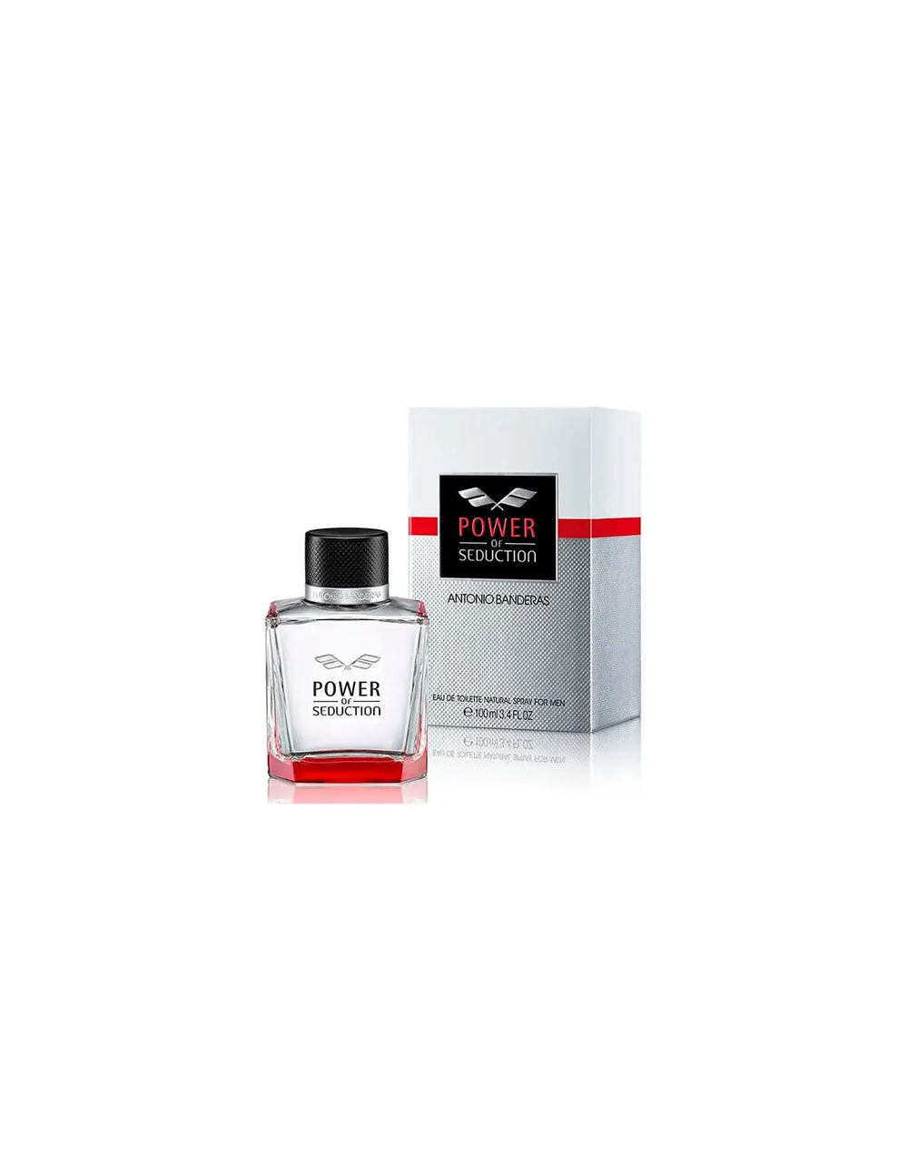 Antonio Banderas Power of Seduction Eau de Toilette 100ml Spray, 100 ml for Men