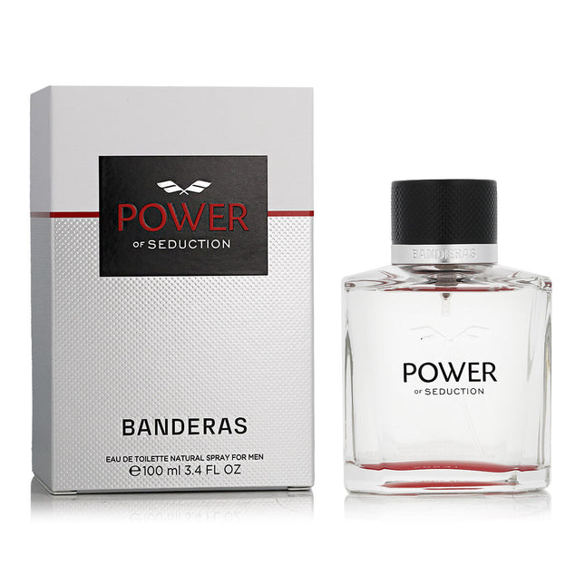 Antonio Banderas Power of Seduction Eau de Toilette 100ml Spray, 100 ml for Men