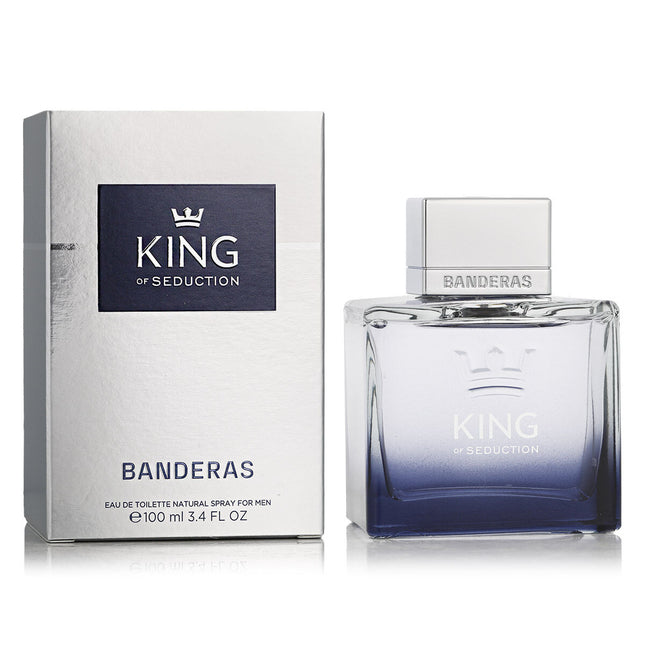 Antonio Banderas King Of Seduction Eau de Toilette 100ml Spray, 100 ml for Men