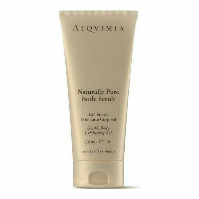Alqvimia Naturally Pure Body Scrub Gentle Exfoliating Gel 200ml for Unisex