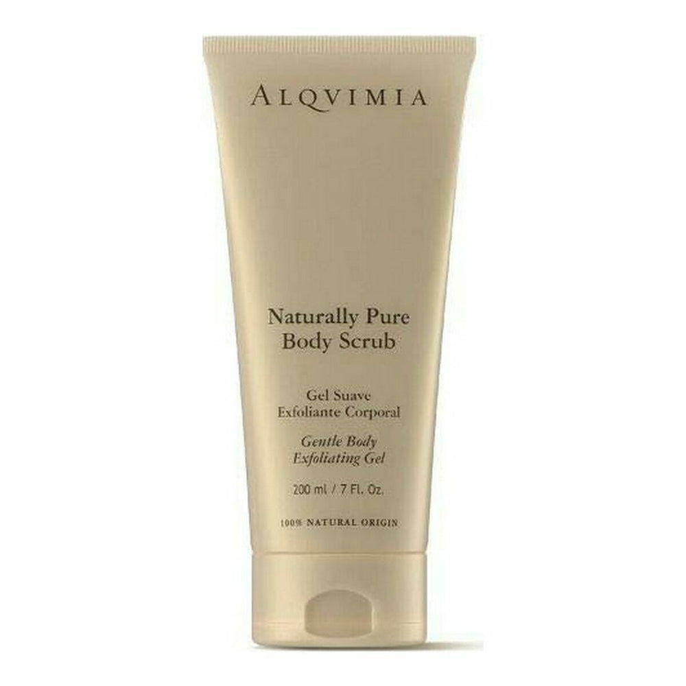 Alqvimia Naturally Pure Body Scrub Gentle Exfoliating Gel 200ml for Unisex