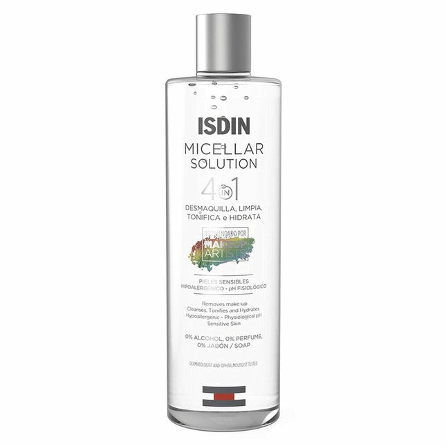 ISDIN Micellar Solution 4 in 1 Cleansing Water 400ml for Women