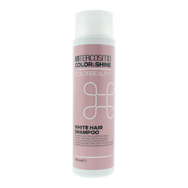 Intercosmo Colour Shine White Hair Shampoo 300ml, 300 ml for Unisex