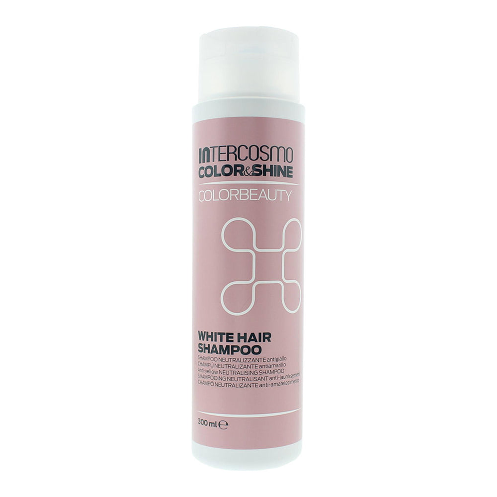 Intercosmo Colour Shine White Hair Shampoo 300ml, 300 ml for Unisex