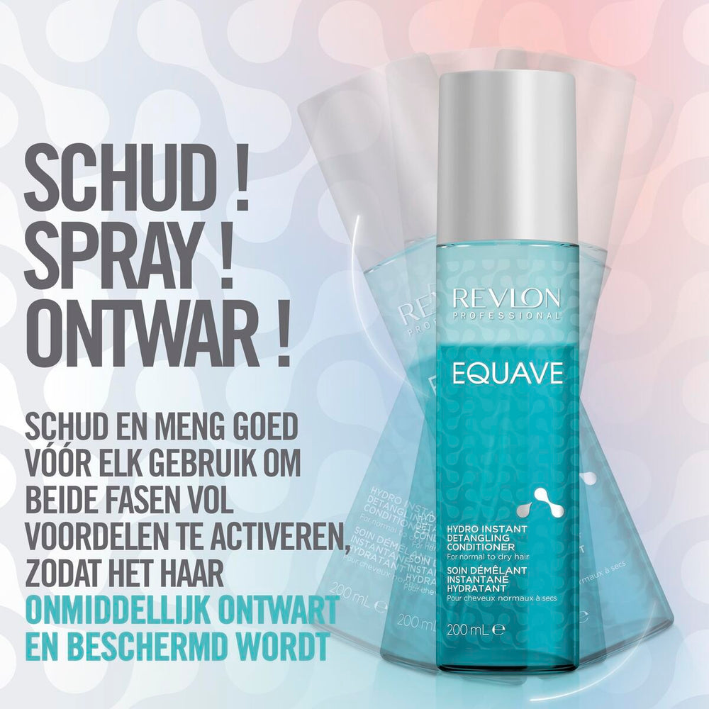 Revlon Equave Hydro Nutritive Detangling Conditioner Spray 200ml, 200 ml for Women
