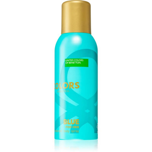 Benetton Colors de Benetton Blue Deodorant Spray 150ml, 150 ml for Women