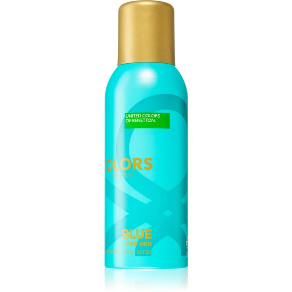 Benetton Colors de Benetton Blue Deodorant Spray 150ml, 150 ml for Women