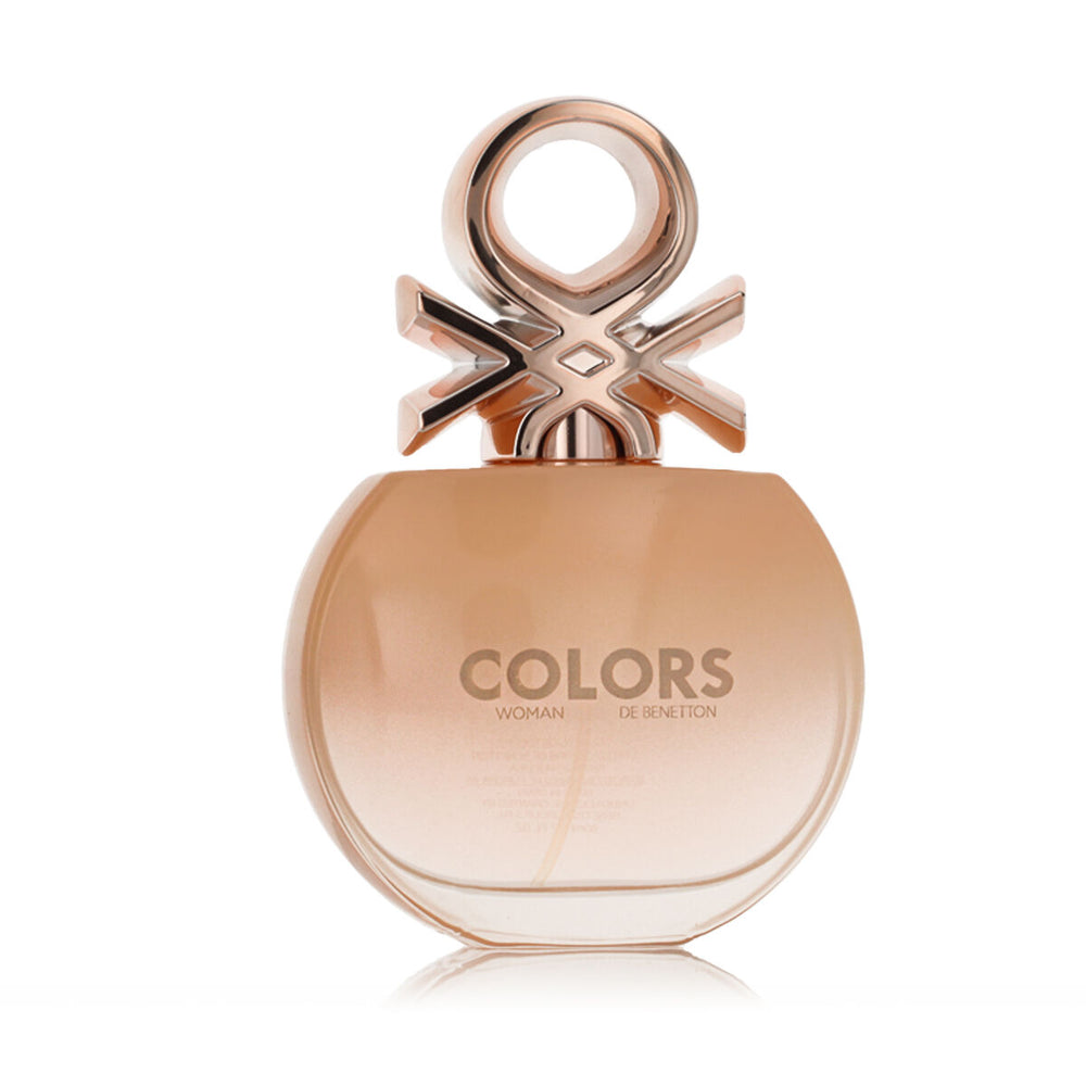 Benetton Colors Woman Rose Eau de Toilette 80ml Spray, 80 ml for Women