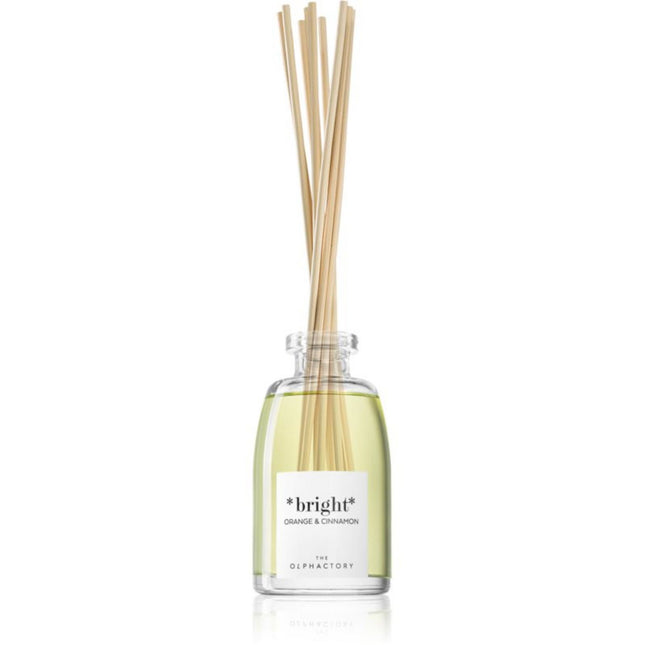 The Olphactory Bright Orange Cinnamon Reed Diffuser 250ml, 250 ml for Unisex