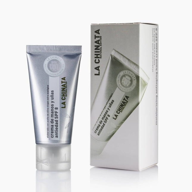 La Chinata Anti-Aging Hand Cream SPF8 50ml, 50 ml for Unisex