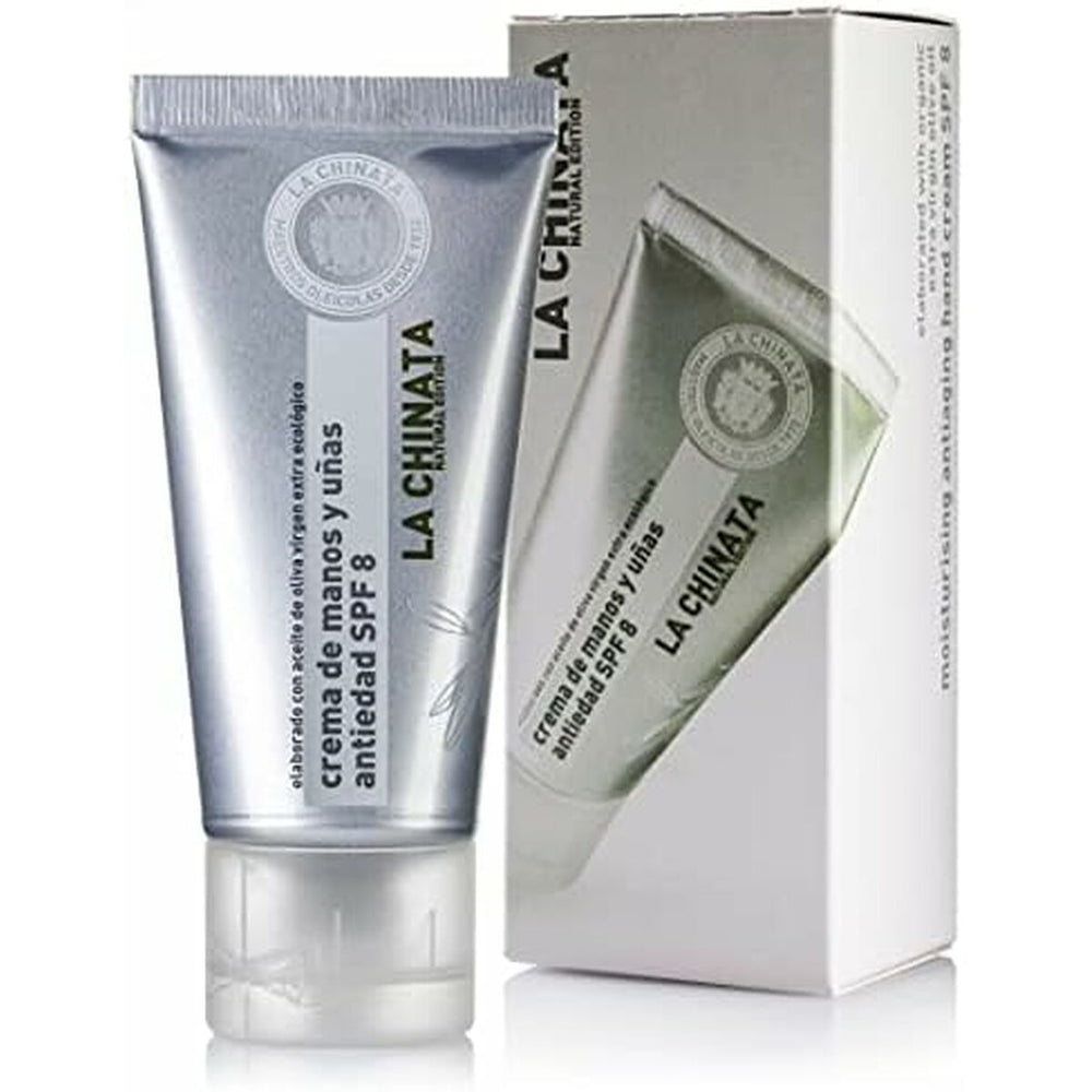 La Chinata Anti-Aging Hand Cream SPF8 50ml, 50 ml for Unisex
