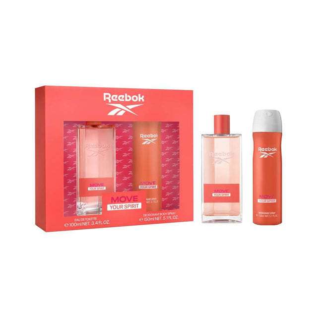 Reebok Move Your Spirit Women Gift Set 100ml EDT + 150ml Body Spray