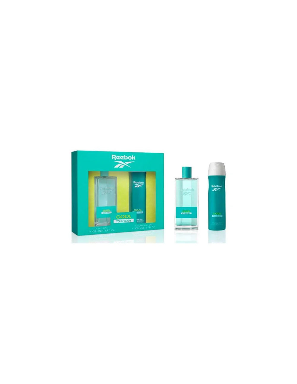 Reebok Cool Your Body Women Gift Set 100ml EDT + 150ml Body Spray