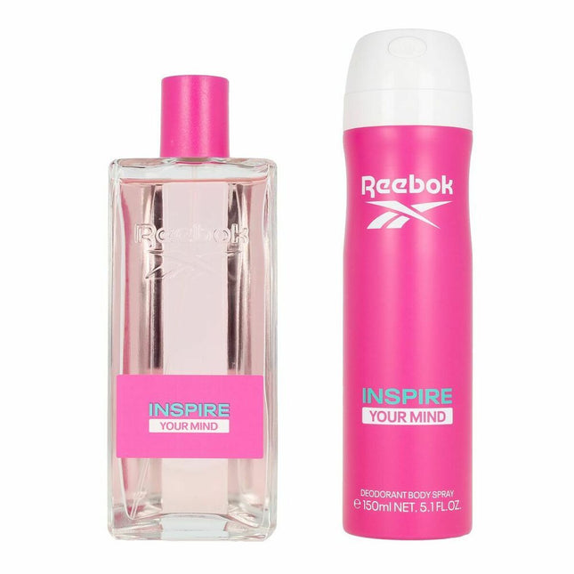 Reebok Inspire Your Mind Woman Gift Set 100ml EDT + 150ml Body Spray for Women