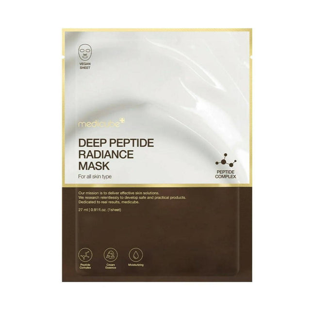 Medicube Deep Peptide Radiance Mask 27ml for Unisex