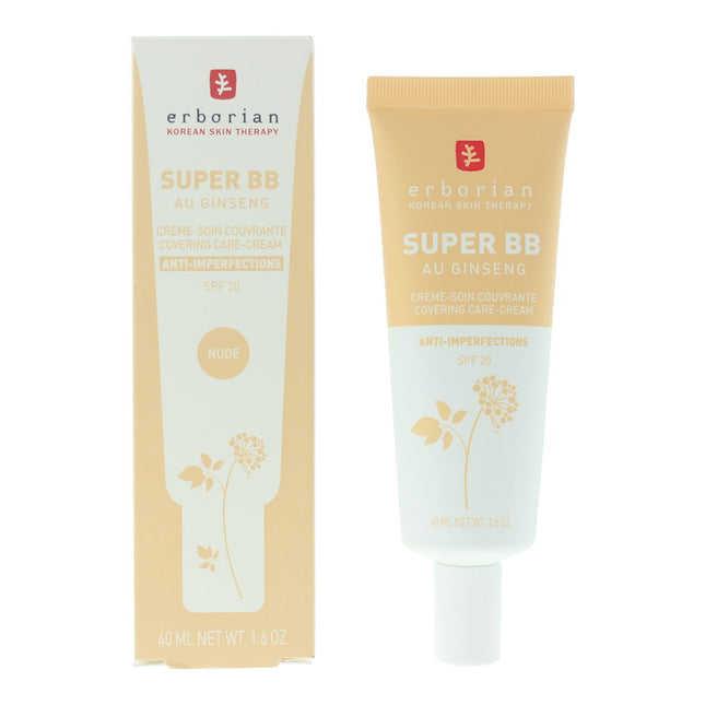 Erborian Super BB Au Ginseng Covering Care-Cream SPF20 40ml - Nude for Unisex