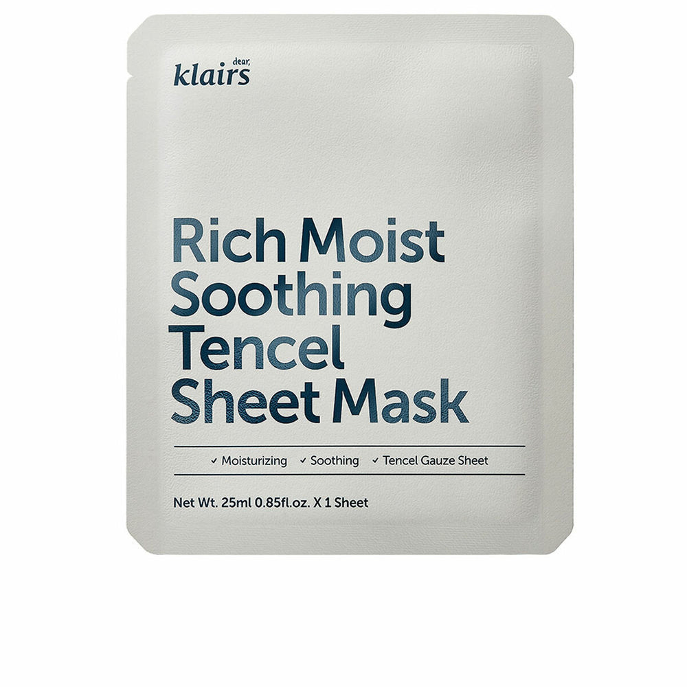 Klairs Rich Moist Soothing Tencel Sheet Mask 25ml for Unisex