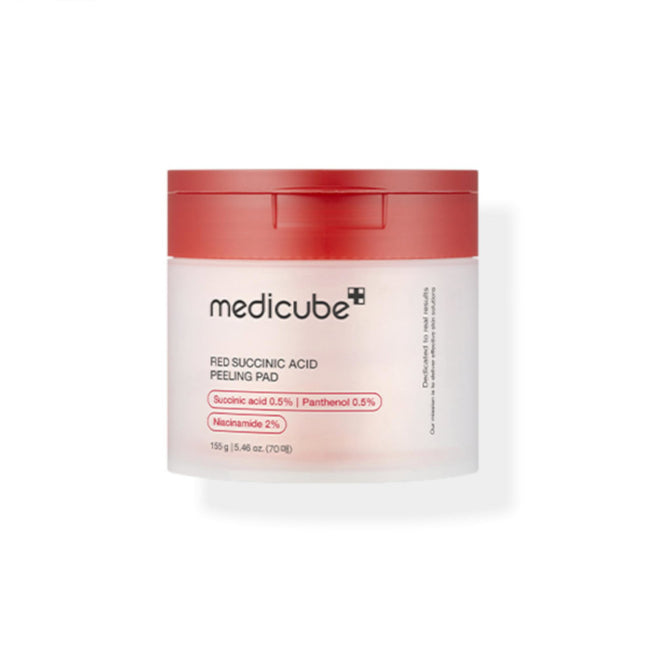 Medicube Red Succinic Acid Peeling Pads 70pcs for Unisex