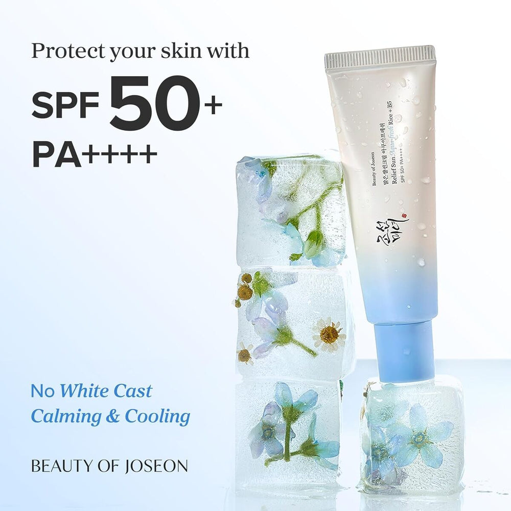Beauty Of Joseon Moisture Relief Sun Aqua-Fresh Rice + B5 SPF50+ PA++++ 50ml Sun Cream, 50 ml for Unisex