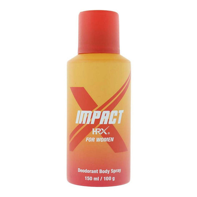 HRX Impact Deodorant 150ml Body Spray, 150 ml for Women