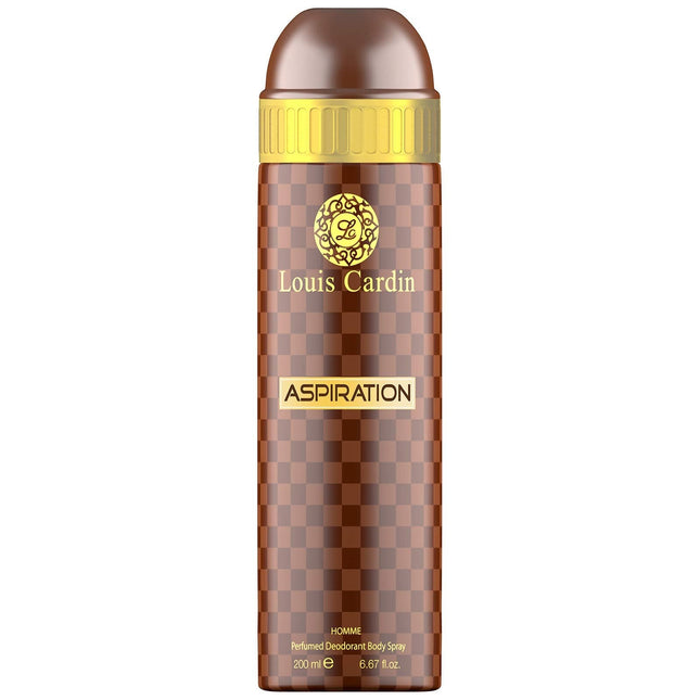 Louis Cardin Aspiration Deodorant Spray 200ml, 200 ml for Men