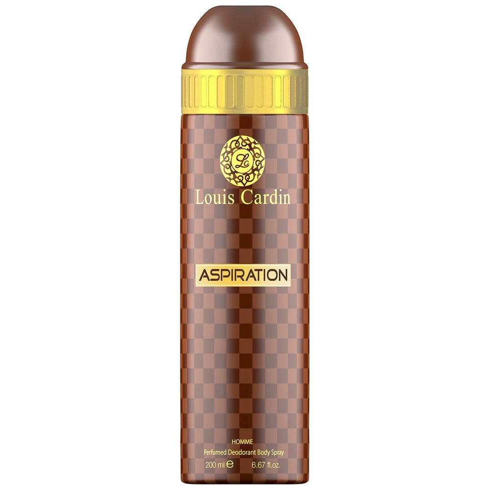Louis Cardin Aspiration Deodorant Spray 200ml, 200 ml for Men
