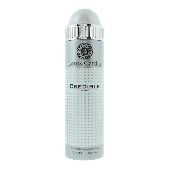 Louis Cardin Credible Deodorant Spray 200ml, 200 ml for Men