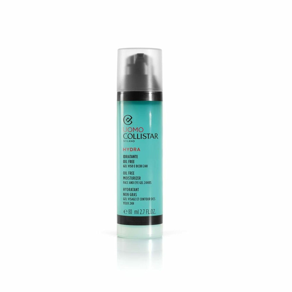 Collistar Uomo Face & Eye Gel 24HRS Oil Free Moisturizer 80ml, 80 ml for Men