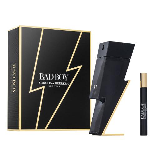 Carolina Herrera Bad Boy Gift Set 100ml EDT + 10ml EDT for Men