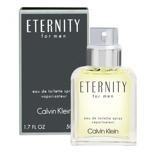 Calvin Klein Eternity Eau de Toilette 50ml Spray, 50 ml for Men