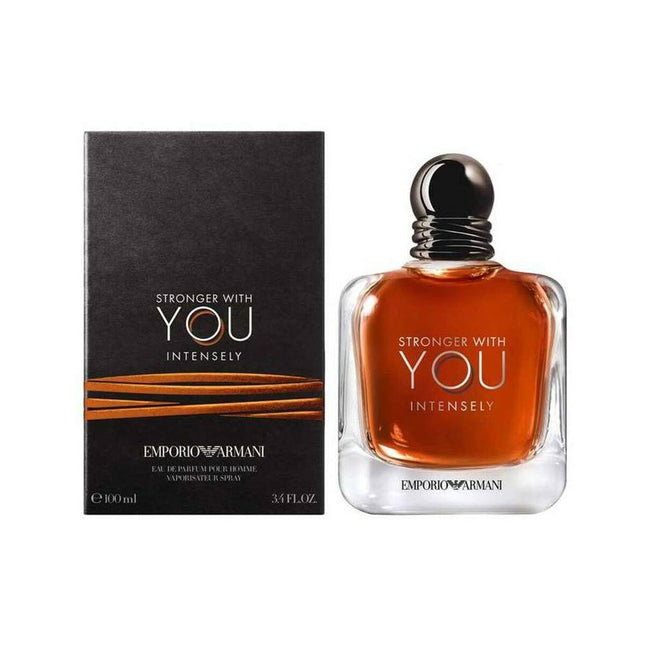 Giorgio Armani Emporio Armani Stronger With You Intensely Eau de Parfum 100ml Spray, 100 ml for Men