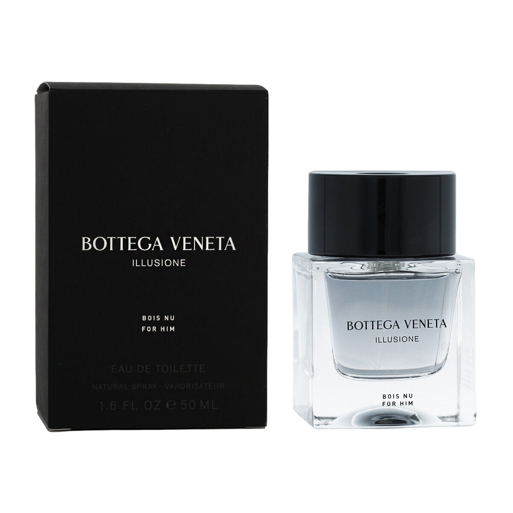 Bottega Veneta Illusione Bois Nu Eau de Toilette 50ml Spray, 50 ml for Men