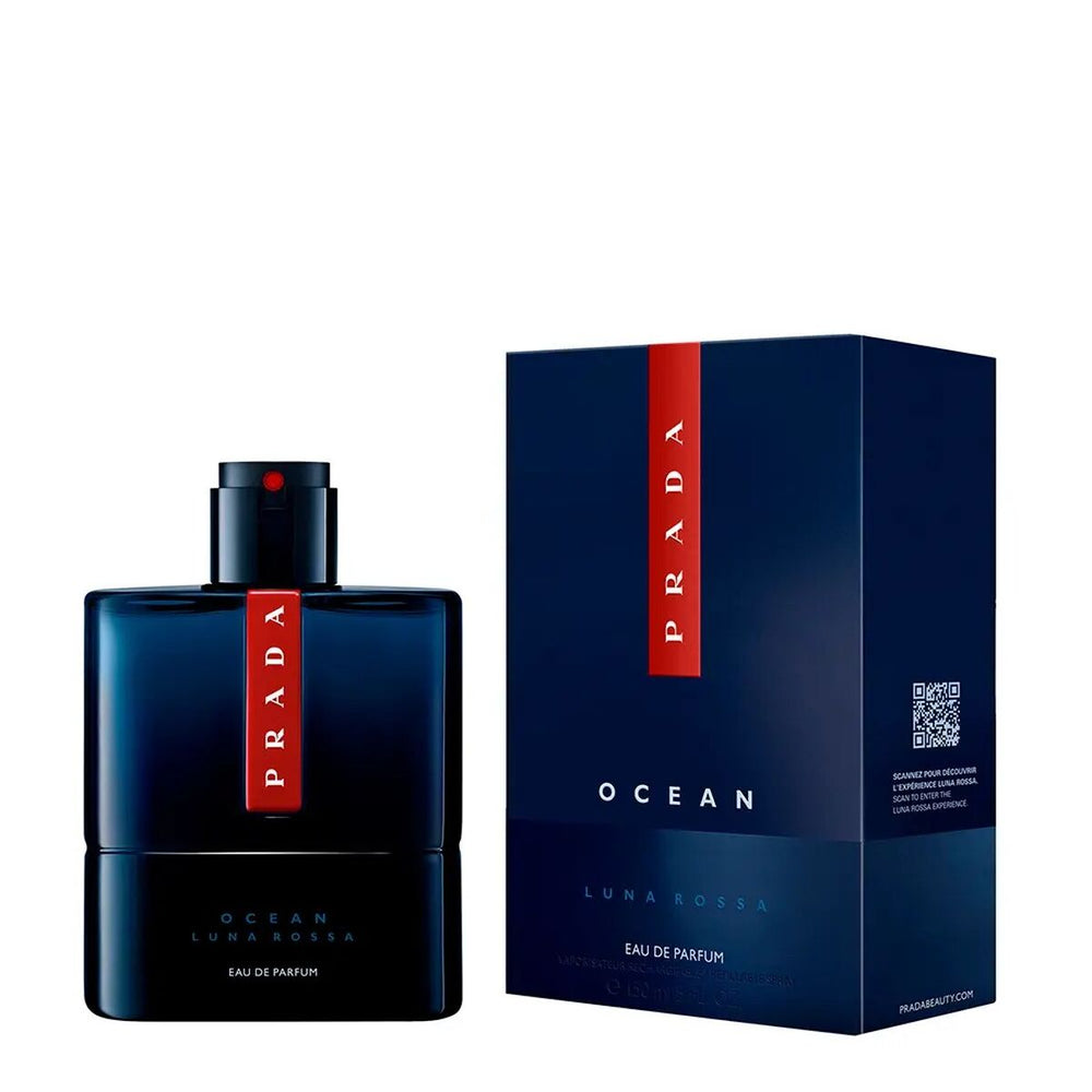 Prada Luna Rossa Ocean Eau de Parfum 50ml Spray, 50 ml for Men