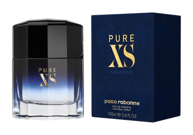 Paco Rabanne Pure XS Eau de Toilette 100ml Spray, 100 ml for Men
