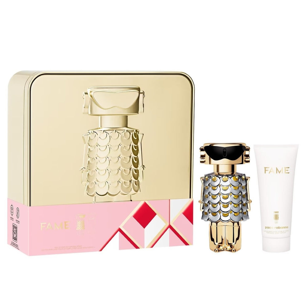 Paco Rabanne Fame Gift Set 50ml EDP + 75ml Body Lotion for Women