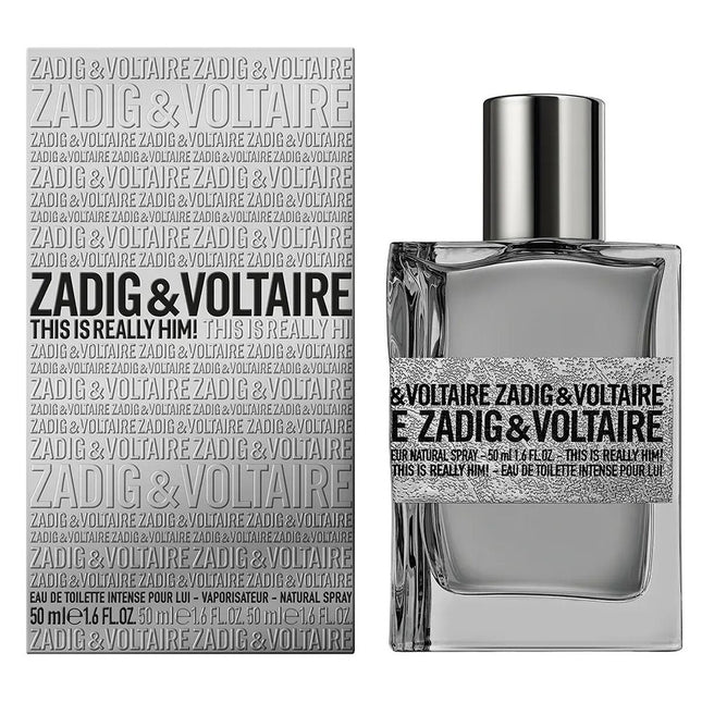Zadig & Voltaire This Is Really Him! Eau de Toilette 50ml Spray, 50 ml for Men