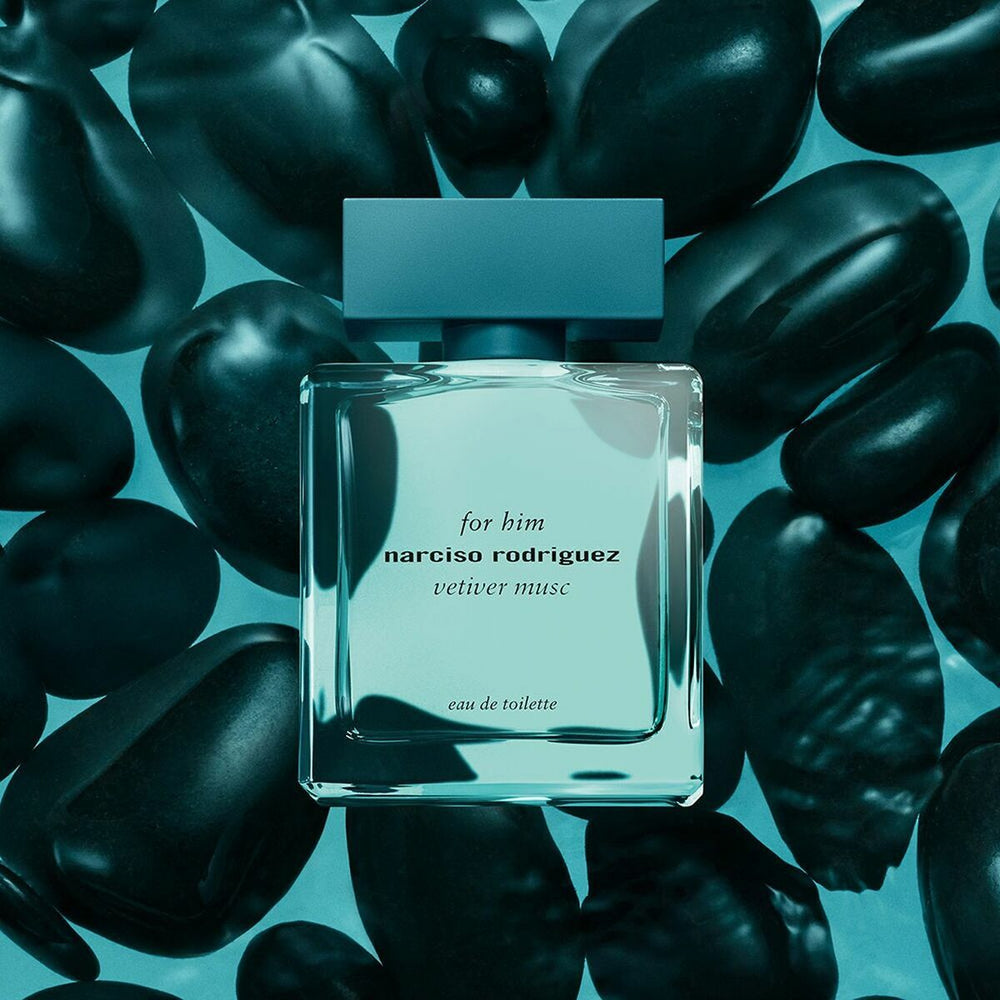 Narciso Rodriguez For Him Vetiver Musc Eau de Toilette 100ml Spray, 100 ml for Men