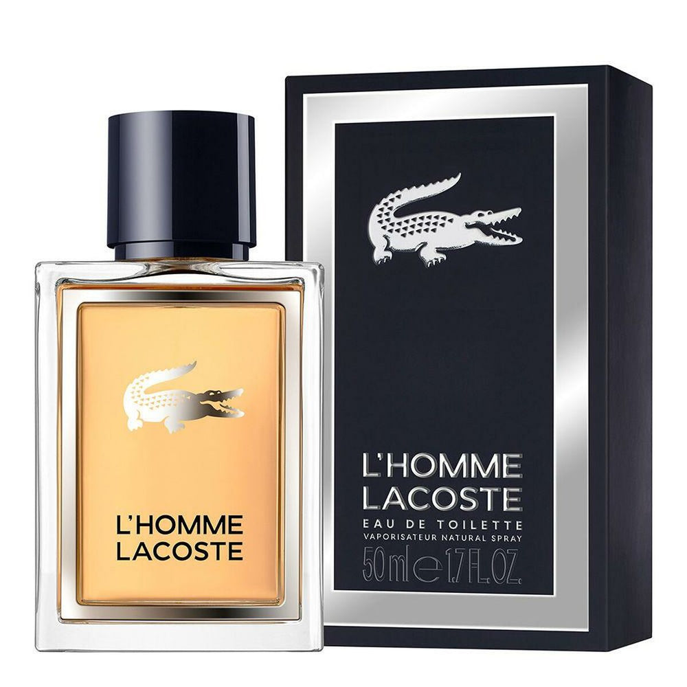Lacoste L'Homme Eau de Toilette 50ml Spray, 50 ml for Men