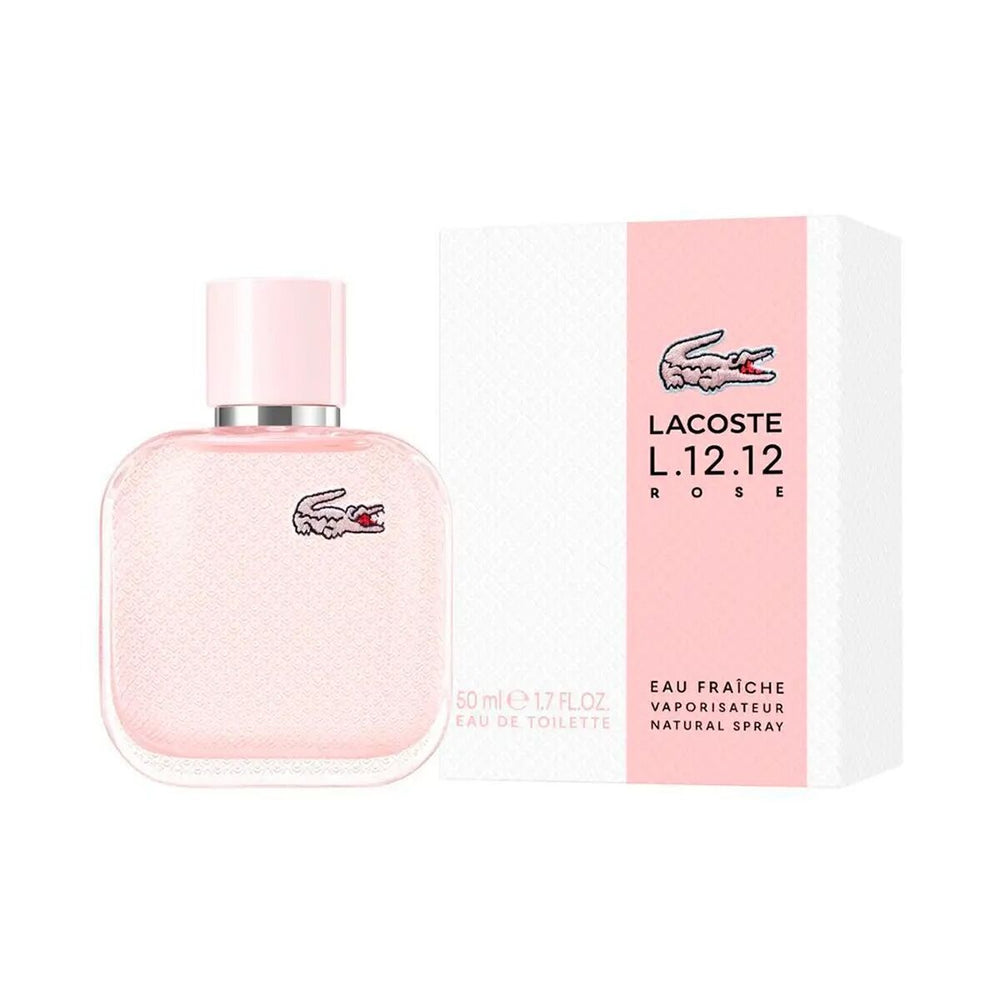 Lacoste L.12.12 Rose Eau Fraiche Eau de Toilette 100ml Spray, 100 ml for Women