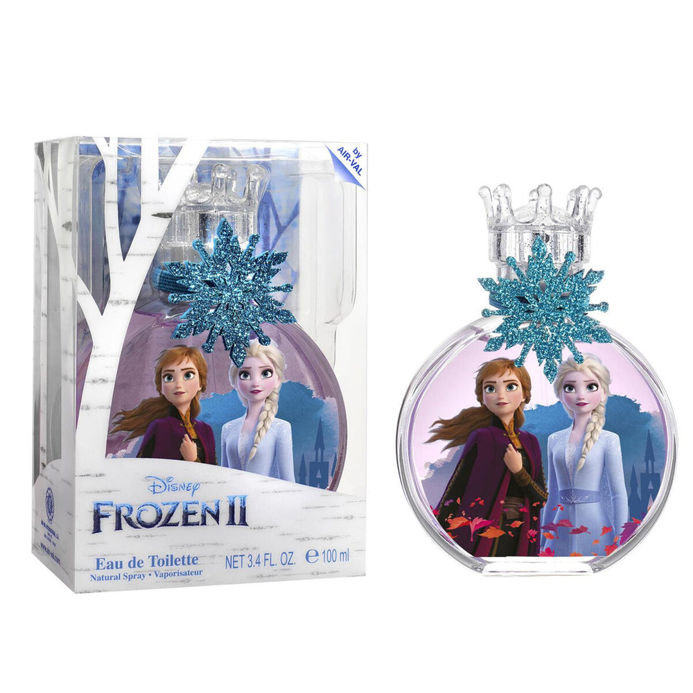 Air-Val Disney Frozen II Eau de Toilette 100ml Spray with Charm, 100 ml for Women