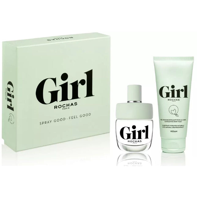 Rochas Girl Gift Set 60ml EDT + 100ml Shower Gel for Women