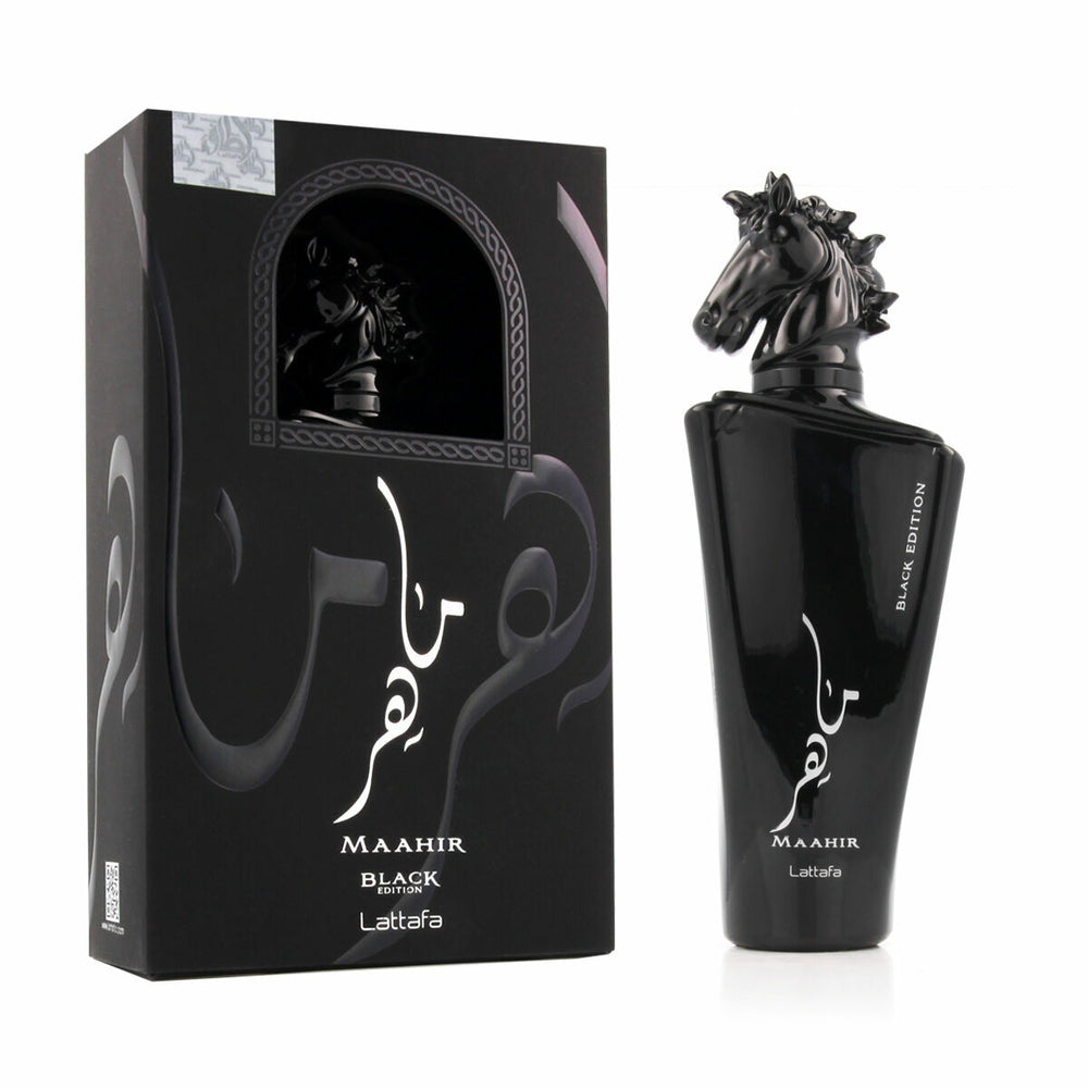 Lattafa Perfumes Maahir Black Edition Eau de Parfum 100ml Spray, 100 ml for Unisex