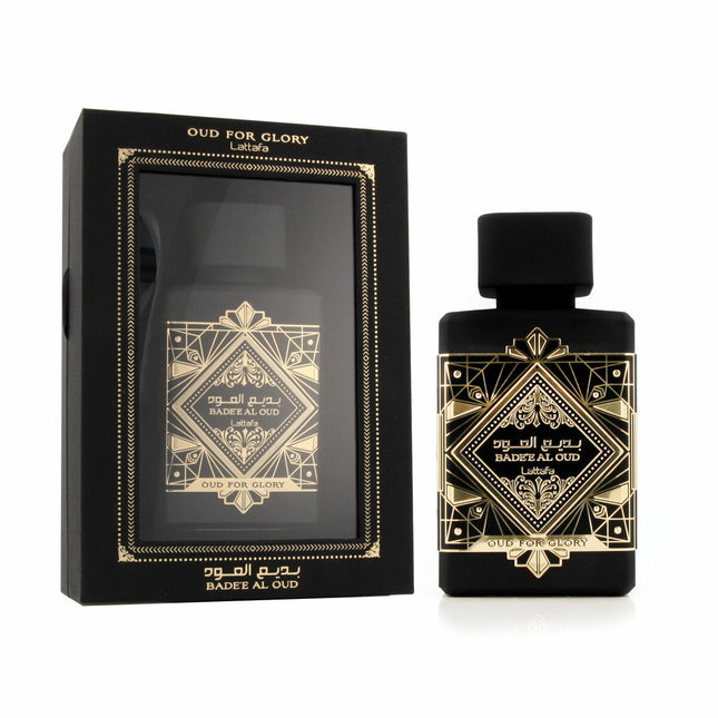 Lattafa Perfumes Bade'e Al Oud Oud for Glory Eau de Parfum 100ml Spray, 100 ml for Unisex