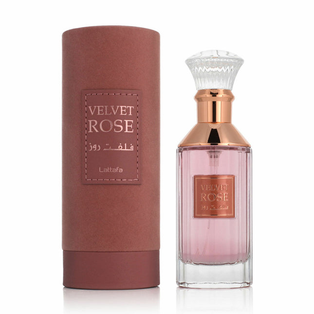 Lattafa Perfumes Velvet Rose Eau de Parfum 100ml Spray, 100 ml for Unisex