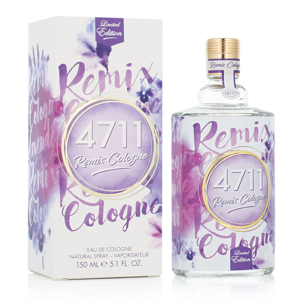 Mäurer & Wirtz 4711 Remix Cologne Lavender Edition Eau de Cologne 150ml Spray, 150 ml for Unisex