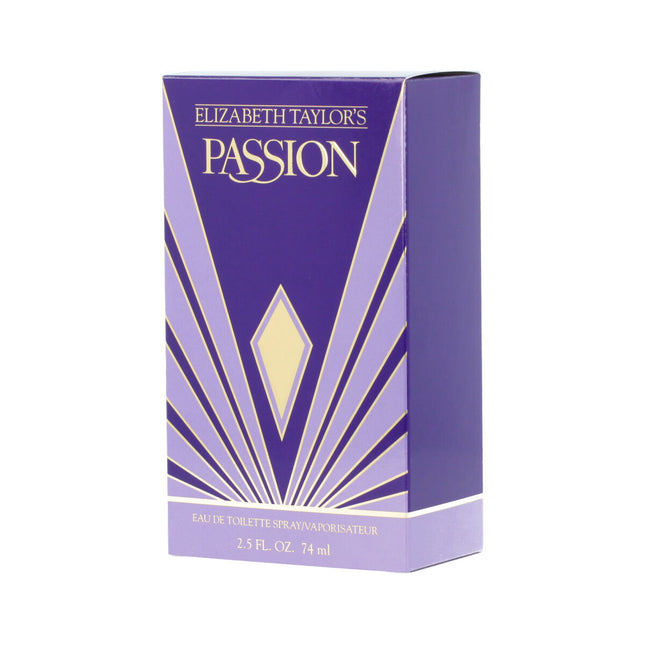 Elizabeth Taylor Passion Eau de Toilette 74ml Spray, 74 ml for Women