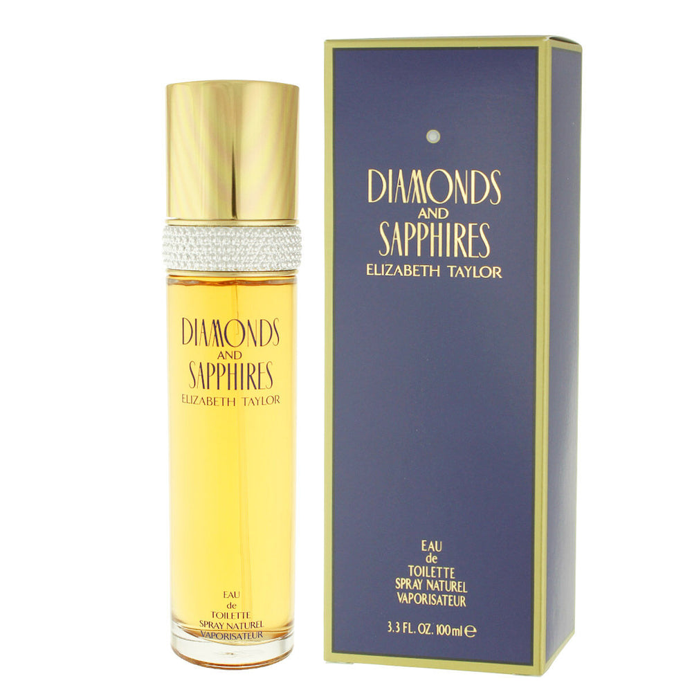 Elizabeth Taylor Diamonds & Sapphires Eau de Toilette 100ml Spray, 100 ml for Women