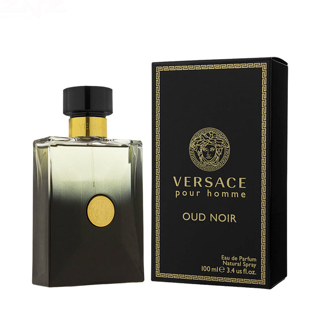 Versace Oud Noir Eau de Parfum 100ml Spray, 100 ml for Men
