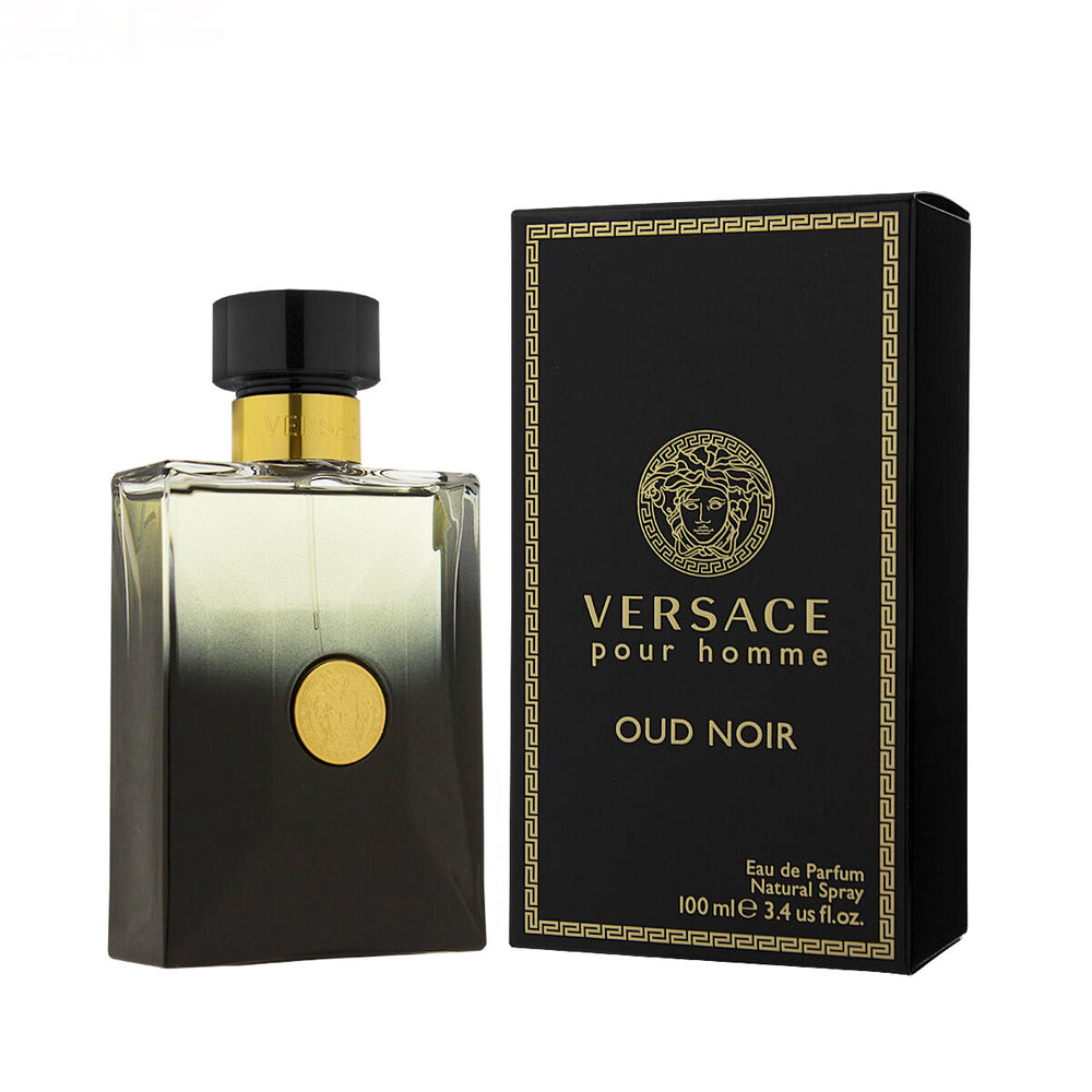 Versace Oud Noir Eau de Parfum 100ml Spray, 100 ml for Men